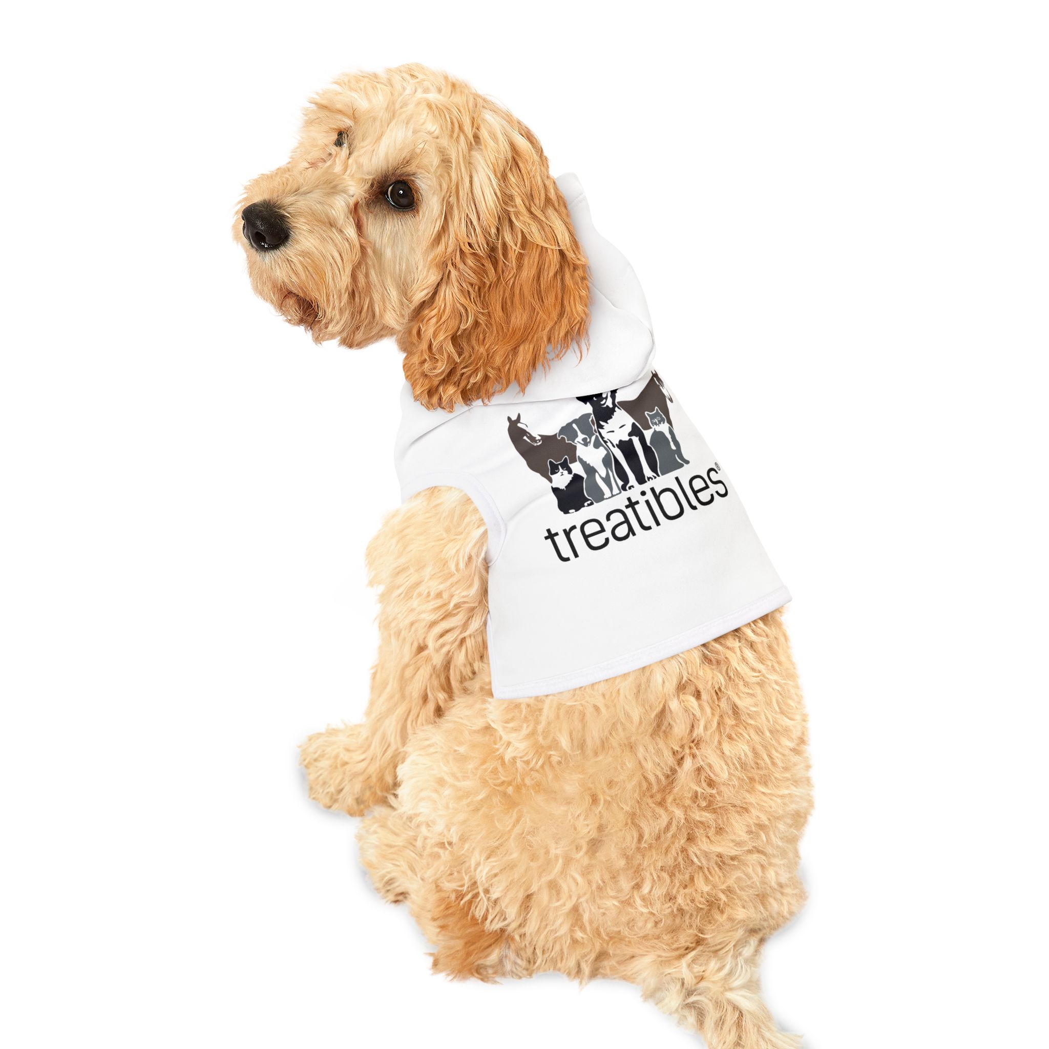 Treatibles® Pet Hoodie — Cozy Printed Dog & Cat Hoodie for Small Pets - Image 4