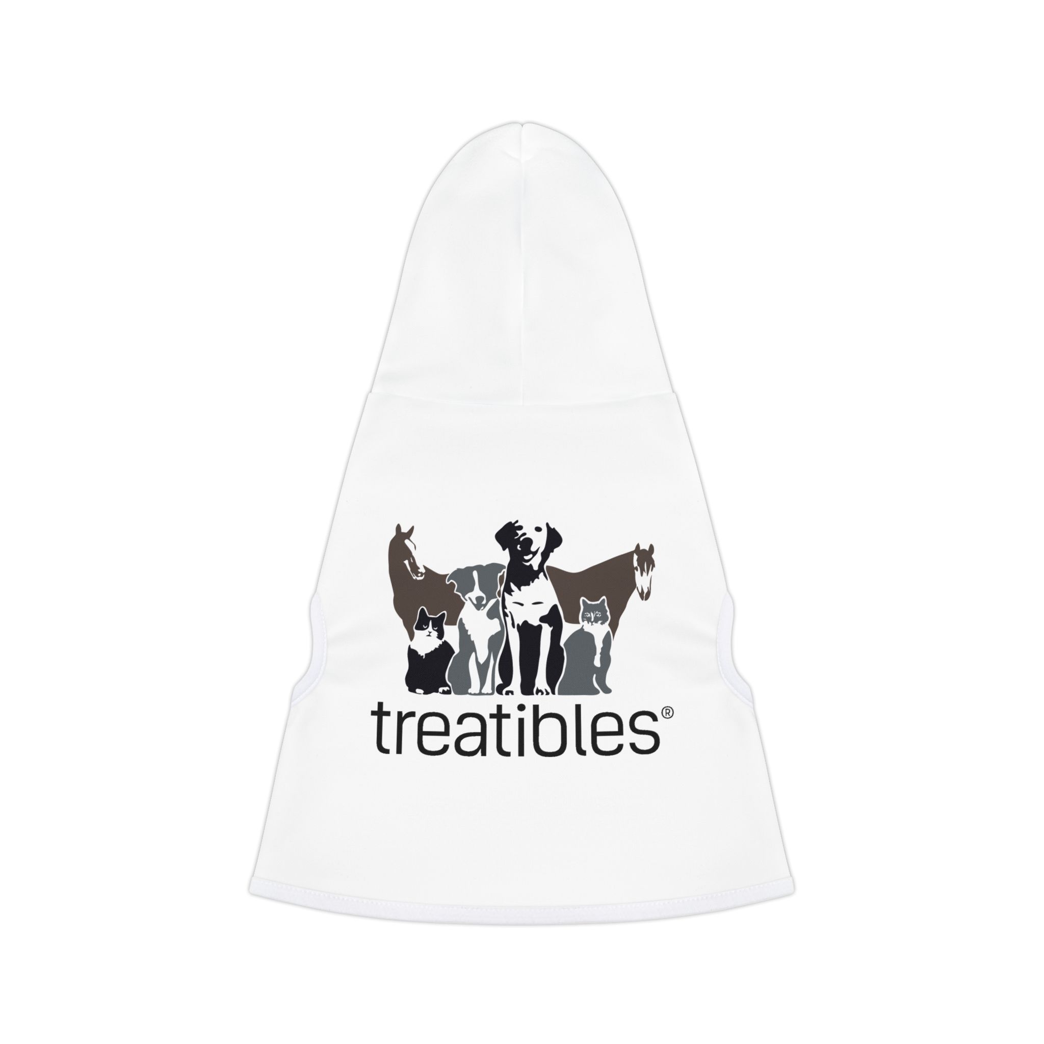 Treatibles® Pet Hoodie — Cozy Printed Dog & Cat Hoodie for Small Pets - Image 2