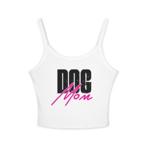 Dog Mom Spaghetti Strap Tank Top